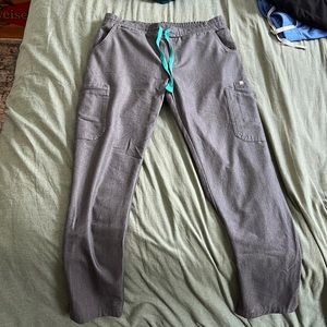 Figs Gray Scrub Pants